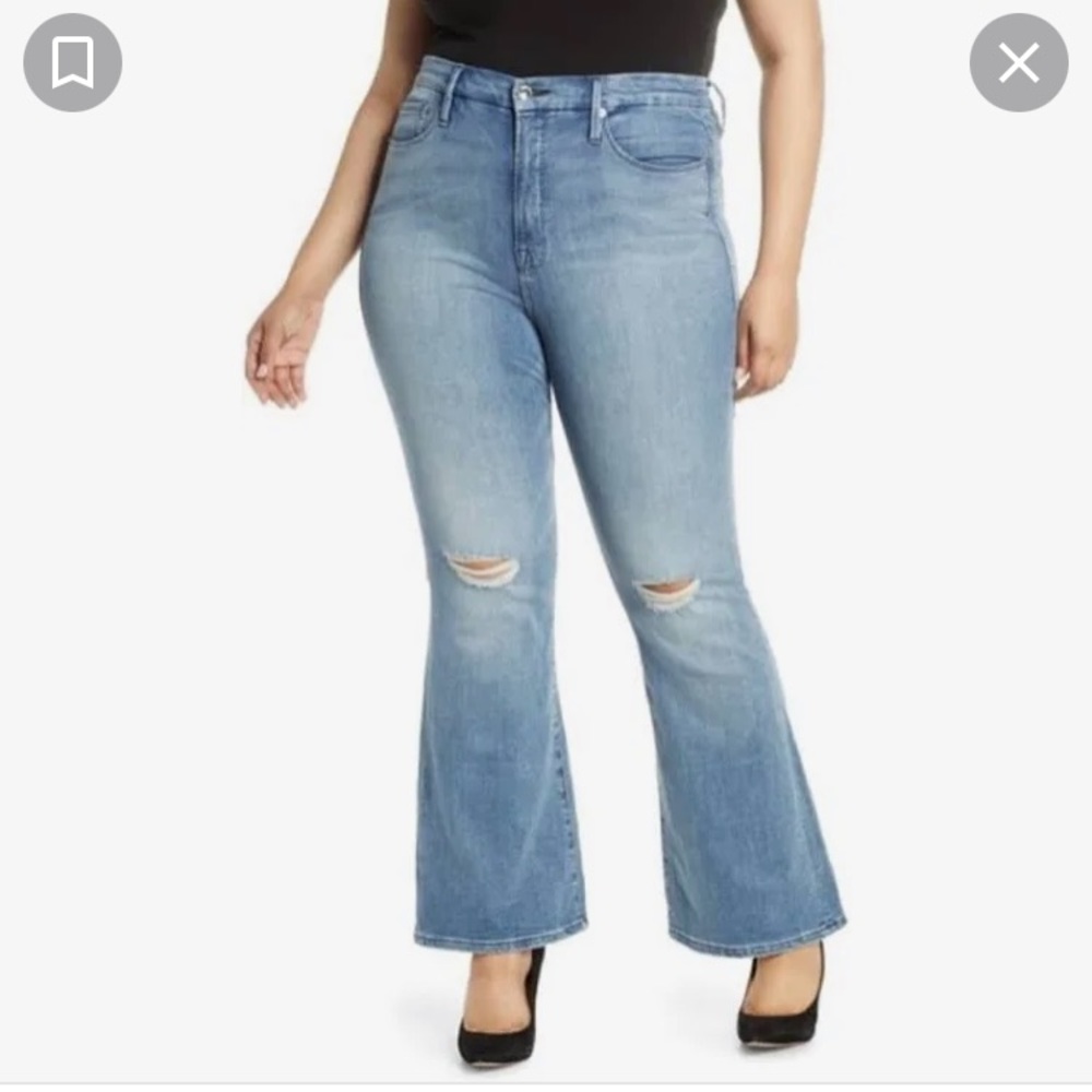 Good American Good Flare jeans
